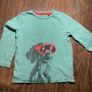 Mini Boden Hound Long Sleeve Shirt